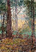 Frederick Mccubbin Forest Macedon by Frederick McCubbin Sweden oil painting artist